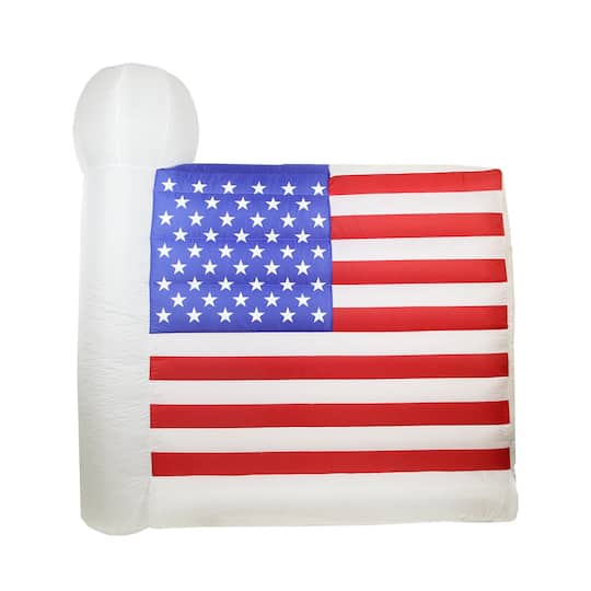 6Ft Inflatable Fourth of July American Flag By Northlight in Multicolor-Colored | 6 ft | Michaels®